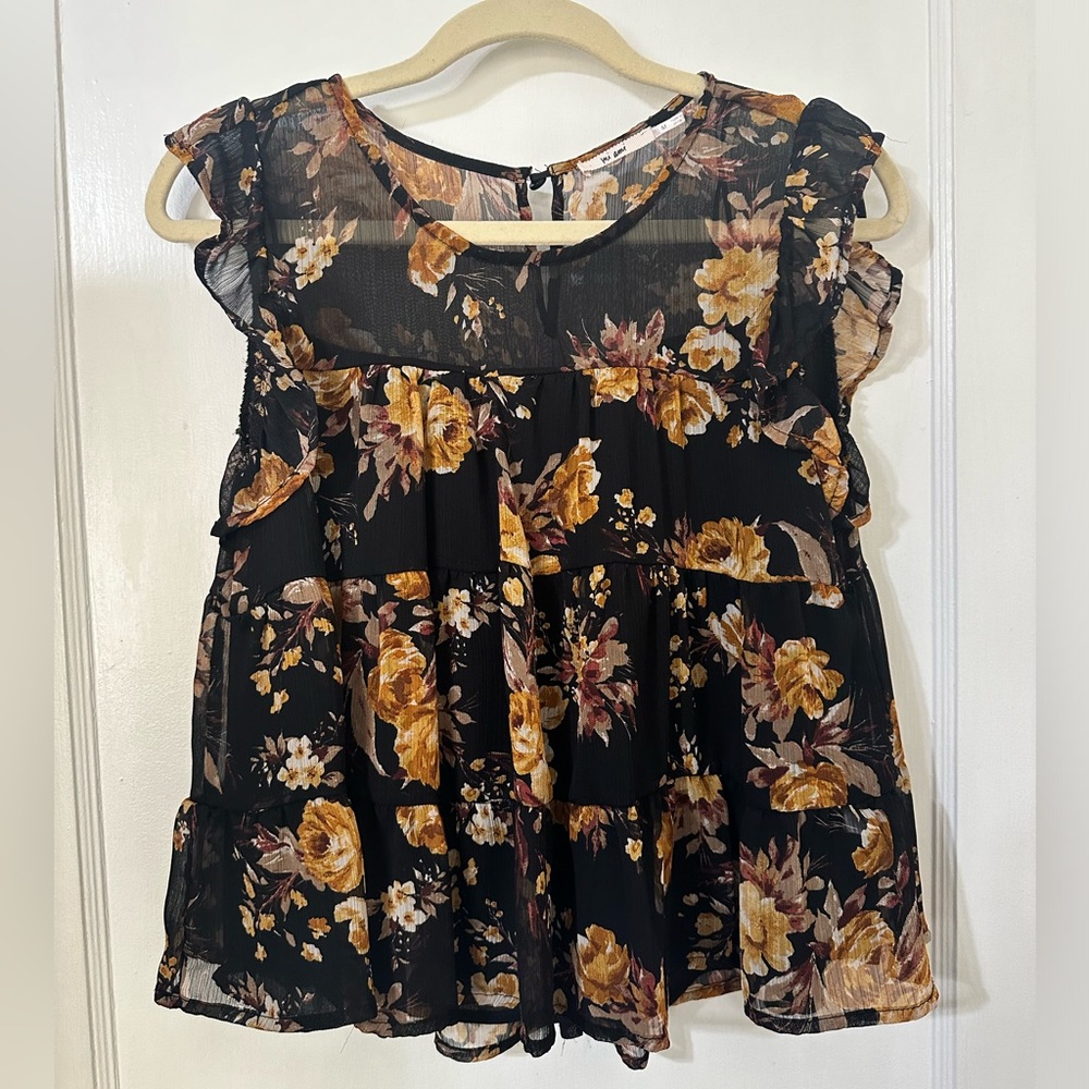 Francesca’s Floral Top